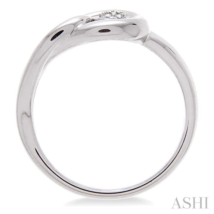 ASHI Silver Round Shape Diamond Ring 86069PPSSSLRG
