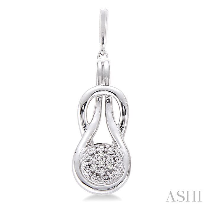 ASHI Silver Diamond Fashion Earrings 86139PPSSSLER