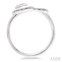 ASHI Silver Round Shape Diamond Ring 86139PPSSSLRG