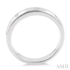 ASHI Silver Diamond Fashion Band 86599PPSSSLWB