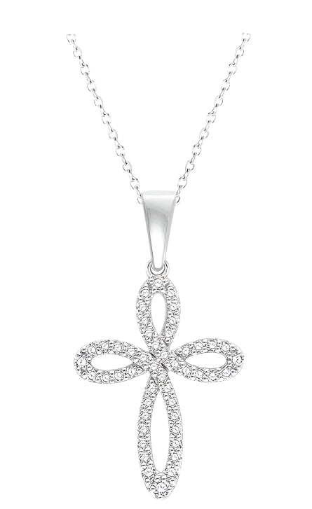 Parkplace Jewelers Cross Diamond Fashion Pendant 954B7PPFGPDWG