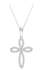 Parkplace Jewelers Cross Diamond Fashion Pendant 954B7PPFGPDWG