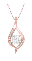 Parkplace Jewelers Round Shape Lovebright Diamond Pendant 906A6PPFHPDPW