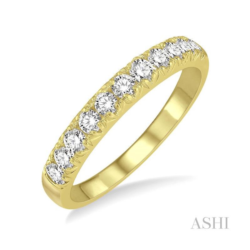 ASHI 11 Stone Diamond Wedding Band 33303PPFGYG