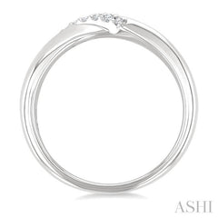 ASHI Silver Diamond Ring 888A9PPSSSLRG