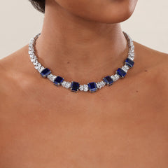 LAFONN 60.89 CTW Regal Choker Necklace 8N007CSP16