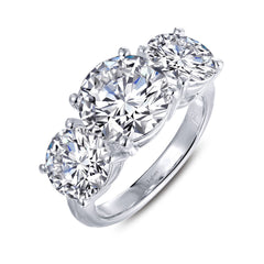 LAFONN Three-Stone Engagement Ring 8R017CLP05