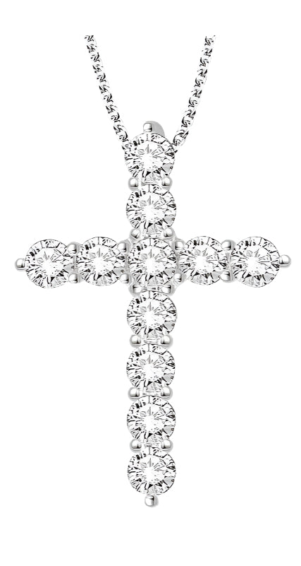 Parkplace Jewelers Cross Diamond Pendant 96450PPFGPDWG-2.00