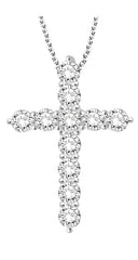 Parkplace Jewelers Cross Diamond Pendant 96450PPFGPDWG-2.00