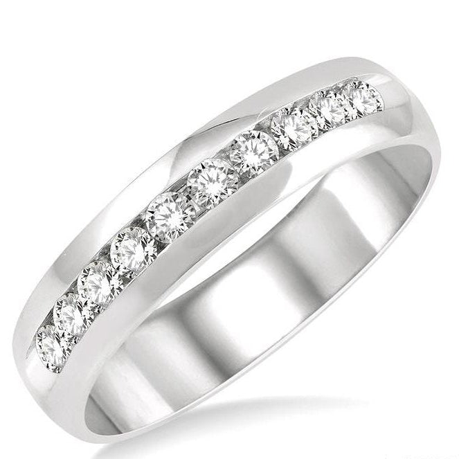 Parkplace Jewelers Channel Set Men'S Diamond Band 38623PPFGWG