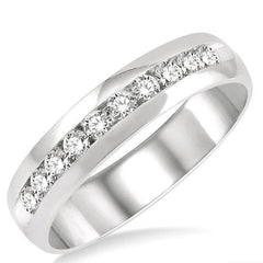 Parkplace Jewelers Channel Set Men'S Diamond Band 38623PPFGWG