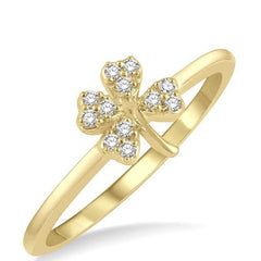 Parkplace Jewelers Stackable Clover Petite Diamond Fashion Ring 388C8PPFSYG