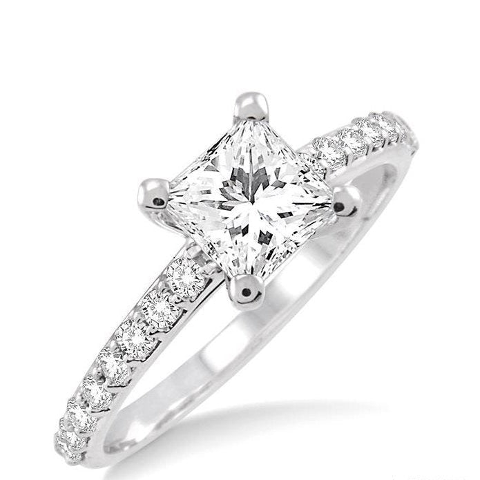 Parkplace Jewelers Princess Shape Diamond Engagement Ring 24441PPFVWG-LE