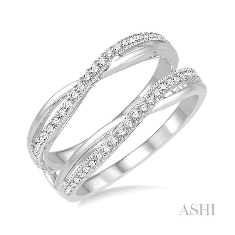 ASHI Diamond Insert Ring 29536PPFHWG