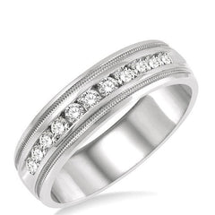 Parkplace Jewelers Channel Set Men'S Diamond Band 38613PPFGWG