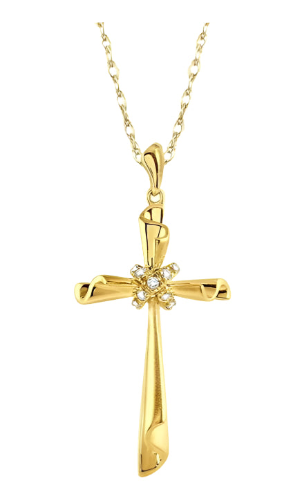 Parkplace Jewelers Cross Diamond Fashion Pendant 95679PPFNPDYG