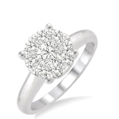 Parkplace Jewelers Round Shape Lovebright Essential Diamond Ring 36902PPFVWG