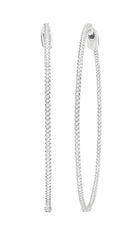 Parkplace Jewelers Inside-Out Diamond Hoop Earrings 629C1PPFGERWG
