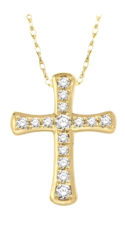 Parkplace Jewelers Cross Diamond Pendant 95649PPFVPDYG