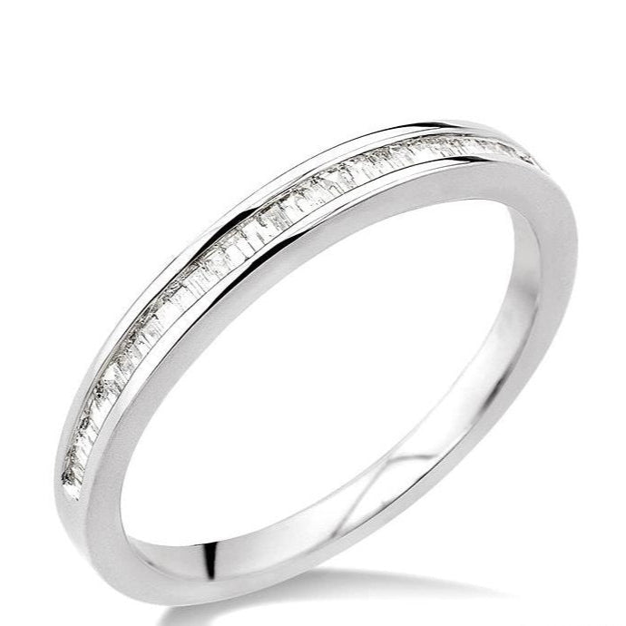 Parkplace Jewelers Channel Set Baguette Diamond Wedding Band 30506PPFCW