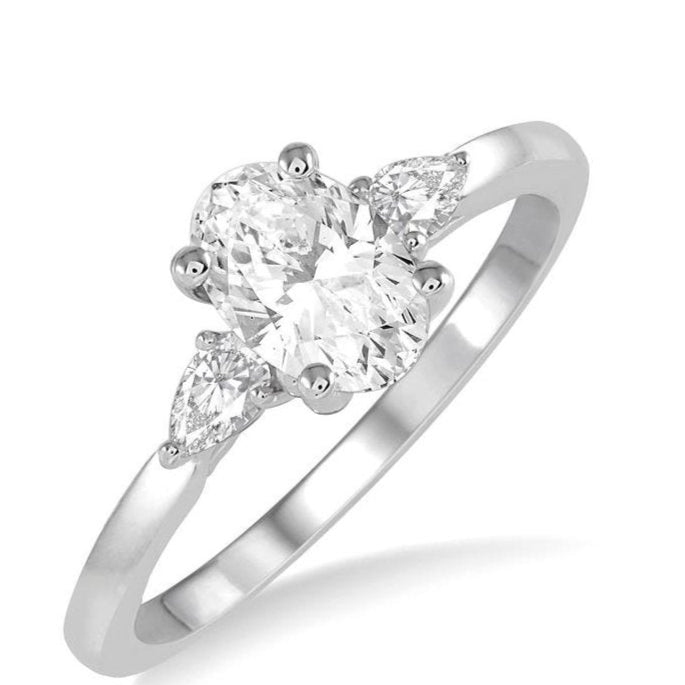Parkplace Jewelers Oval Shape Diamond Engagement Ring 255L2PPFHWG-LE-OV