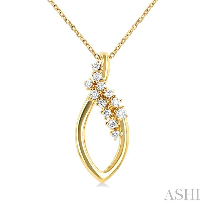 ASHI Scatter Diamond Fashion Pendant 90397PPTGPDYG