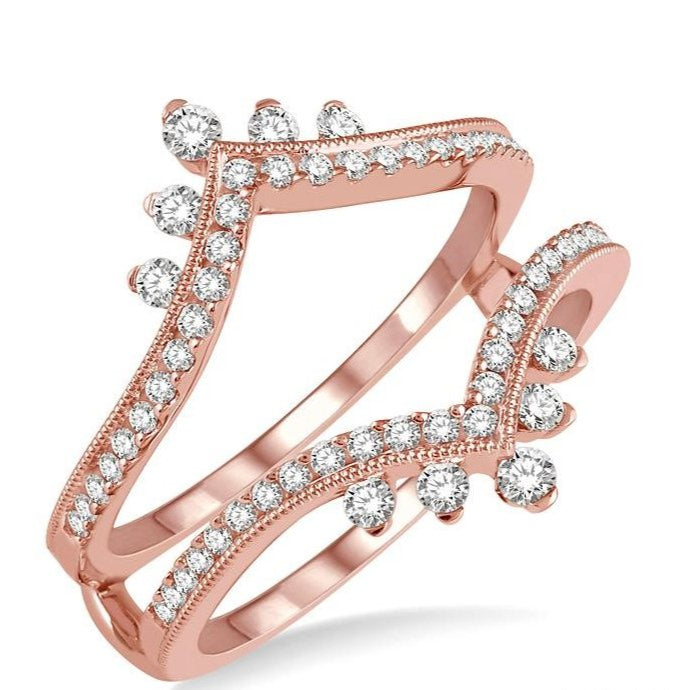 Parkplace Jewelers Chevron Diamond Insert Ring 29593PPFVPG