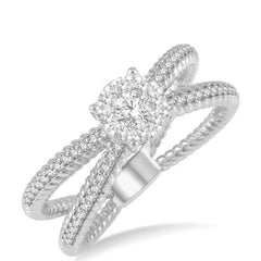 Parkplace Jewelers Round Shape Lovebright Diamond Ring 146F3PPFHWG