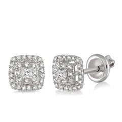 Parkplace Jewelers Halo Diamond Fashion Earrings 64745PPFNERWG