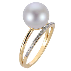 Parkplace Pearls 14KT Yellow Gold Freshwater Pearl Ring 912291/FWAA-7