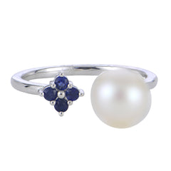 Parkplace Pearls 14KT White Gold Freshwater Pearl Ring 912892/FWWH-AA-7