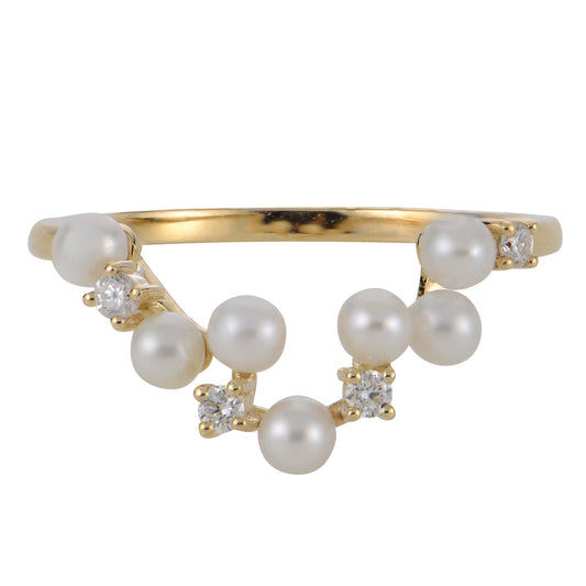 Parkplace Pearls 14KT Yellow Gold  Ring 913050/FW-7