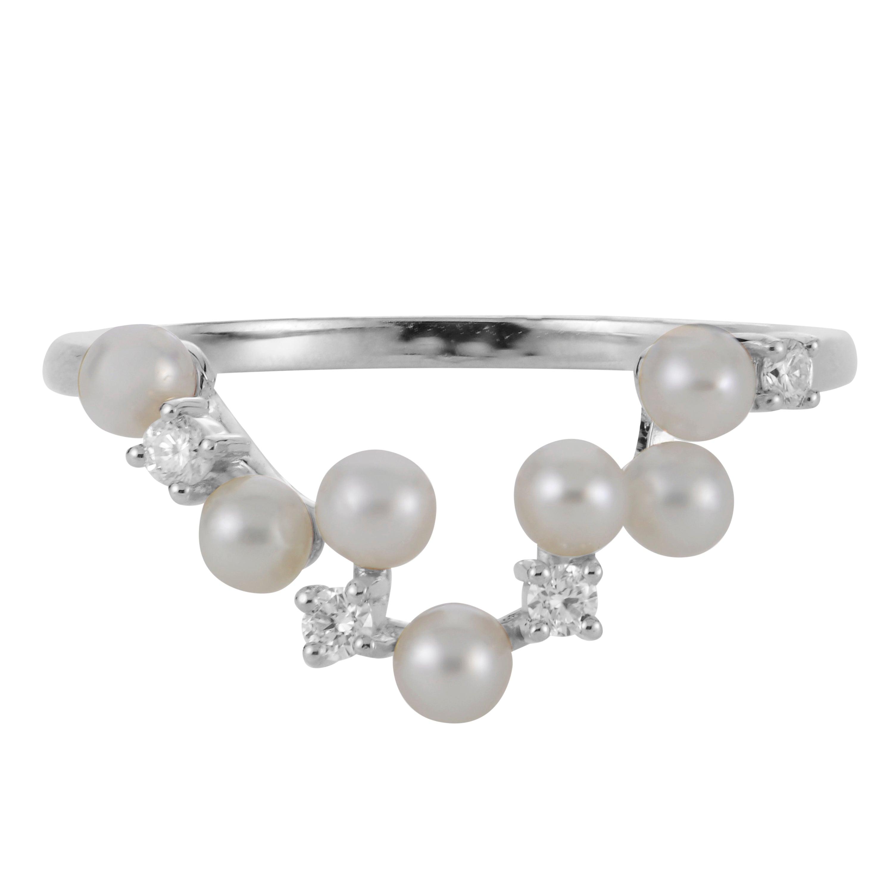 Parkplace Pearls 14KT White Gold  Ring 913050/FWWH-7