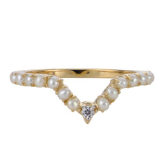 Parkplace Pearls 14KT Yellow Gold  Ring 913051/FW-7