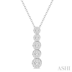 ASHI Lovebright Essential Journey Diamond Pendant 914B3PPFGPDWG