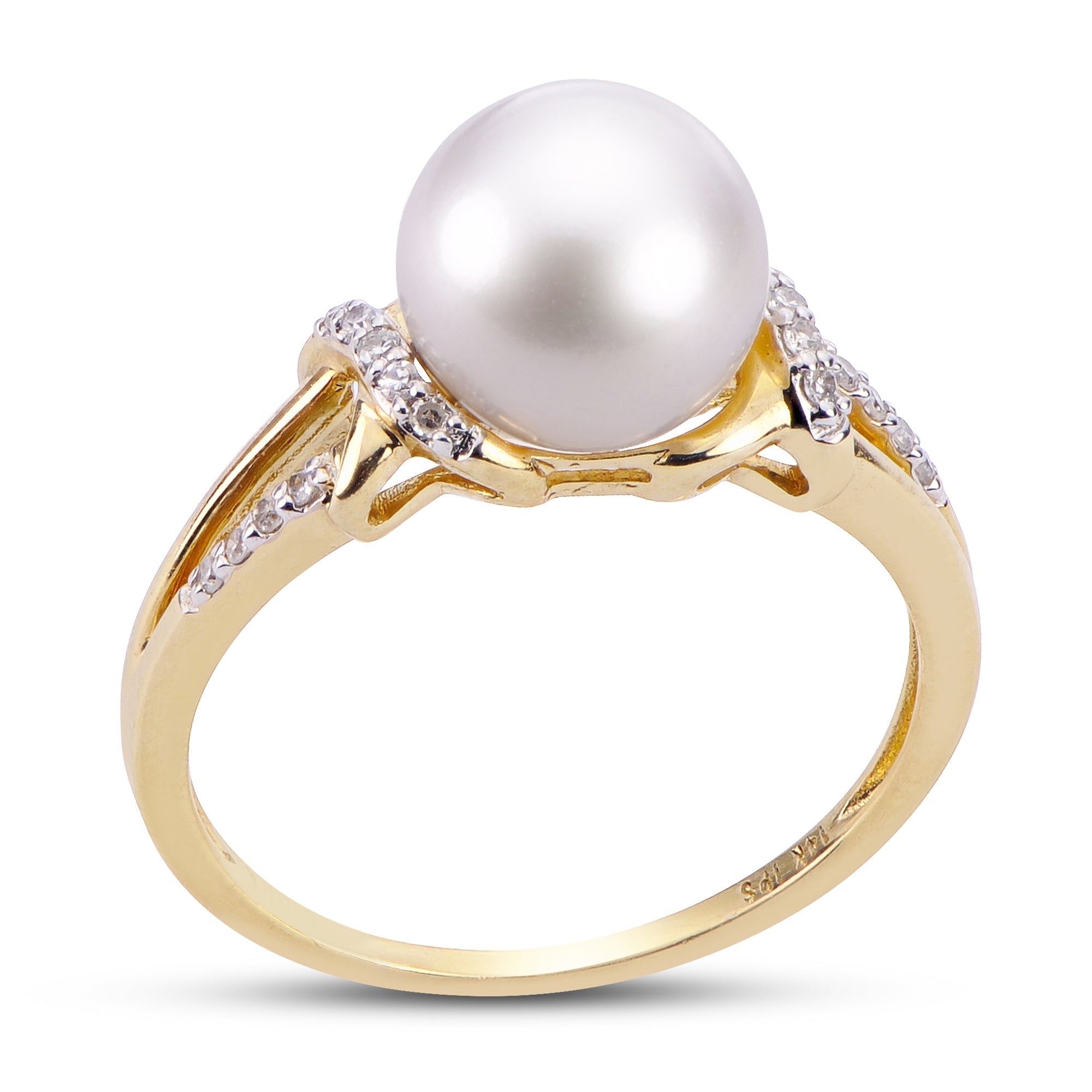 Parkplace Pearls 14KT Yellow Gold Freshwater Pearl Ring 916220/FW