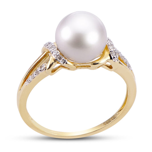 Parkplace Pearls 14KT Yellow Gold Freshwater Pearl Ring 916220/FW