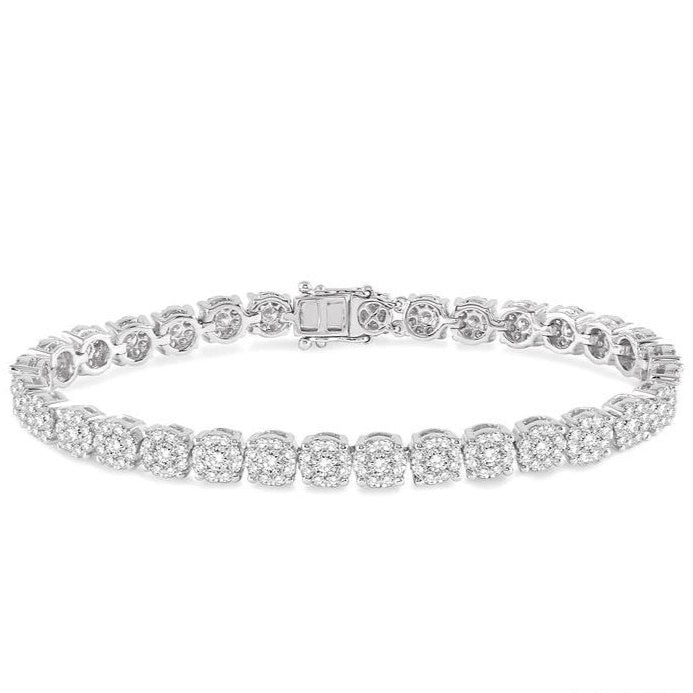Parkplace Jewelers Lovebright Essential Diamond Tennis Bracelet 73225PPFGWG