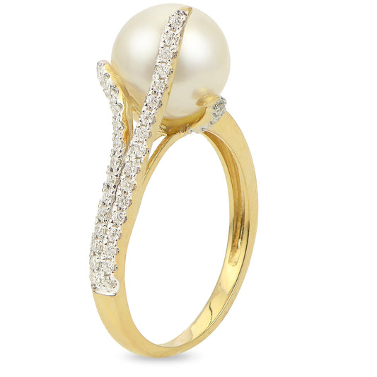 Parkplace Pearls 14KT Yellow Gold Freshwater Pearl Ring 917097/FWAA-7