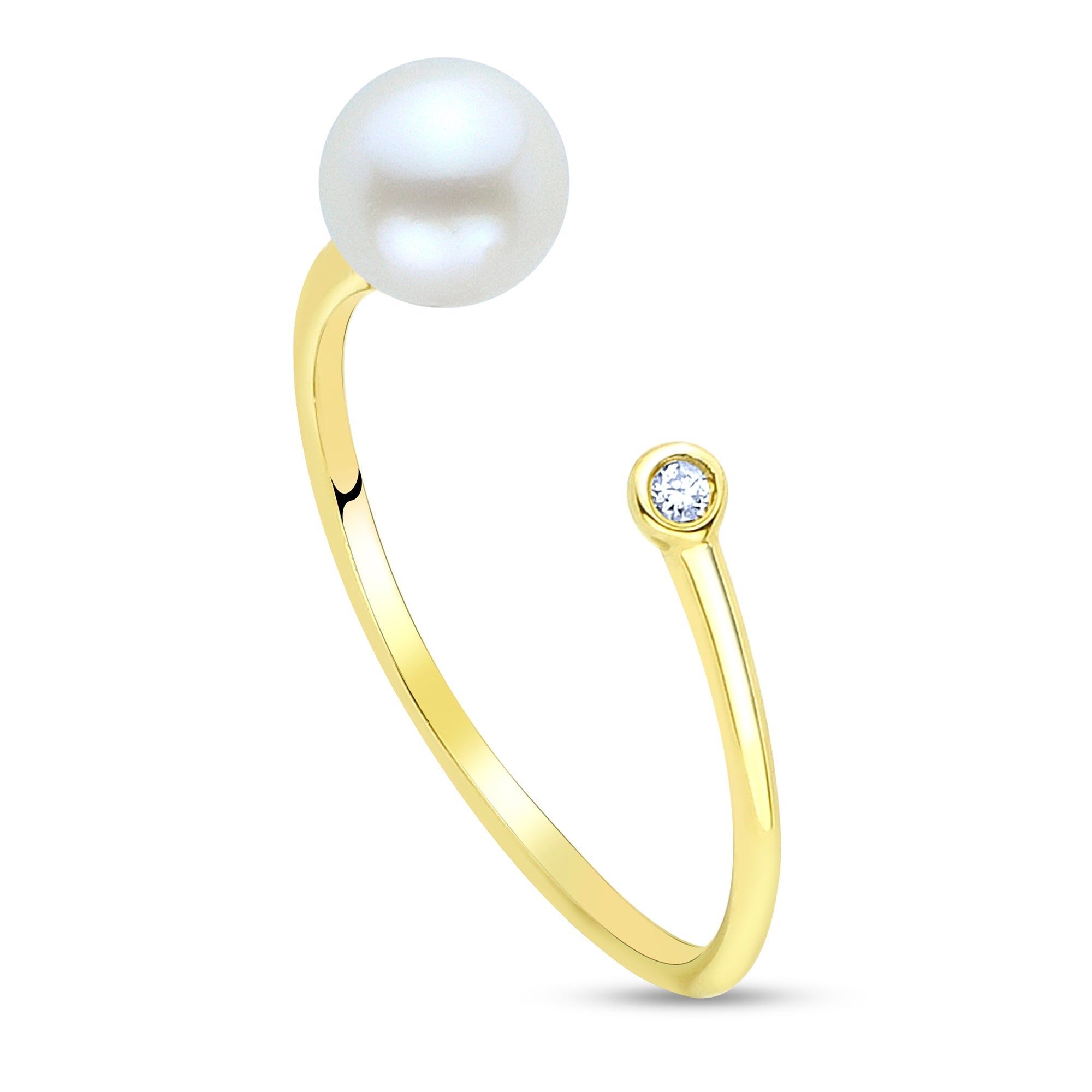 Parkplace Pearls 14KT Yellow Gold Freshwater Pearl Ring 917200/FW