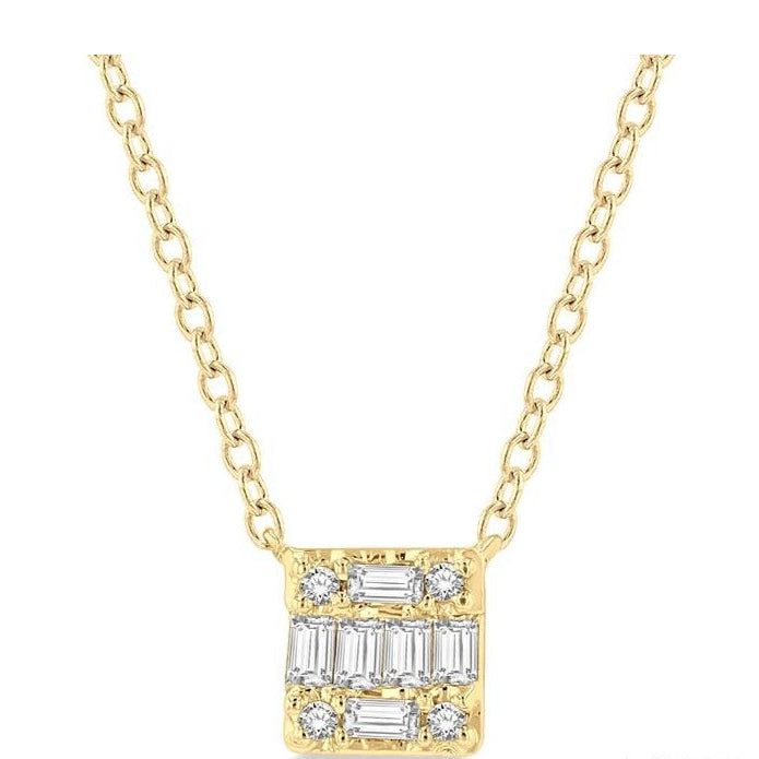 Parkplace Jewelers Fusion Petite Diamond Fashion Pendant 642B8PPTGPDYG