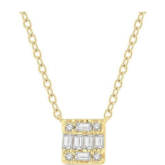 Parkplace Jewelers Fusion Petite Diamond Fashion Pendant 642B8PPTGPDYG