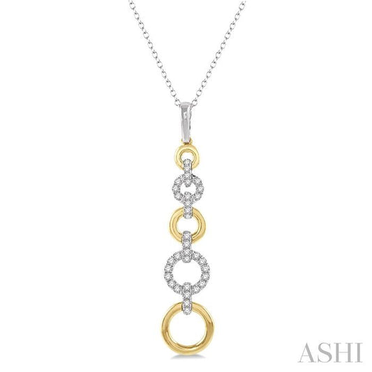ASHI Diamond Link Pendant 920A6PPFHPDWY