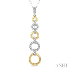 ASHI Diamond Link Pendant 920A6PPFHPDWY
