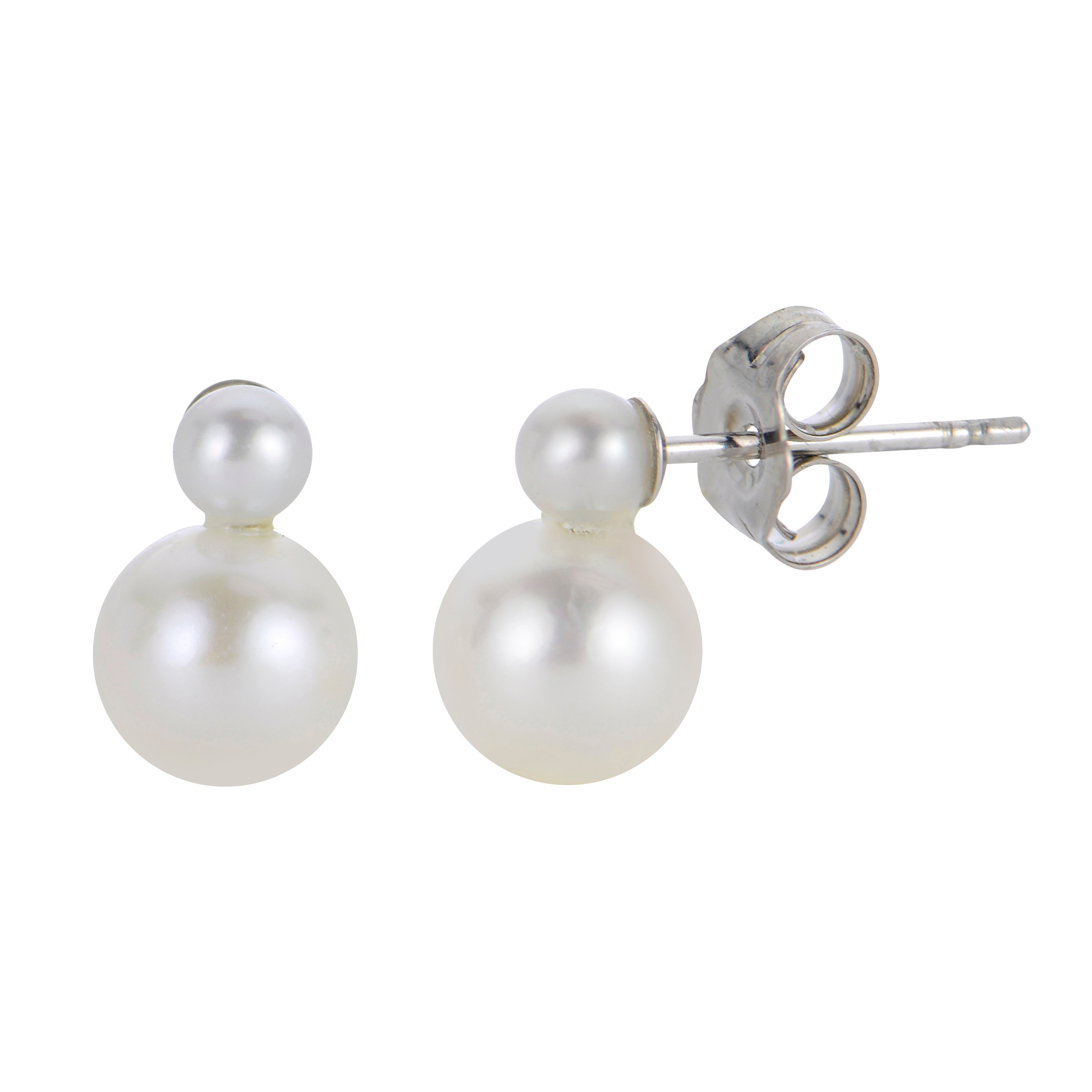Parkplace Pearls 14KT White Gold Freshwater Pearl Earring 921349/FWWHAA