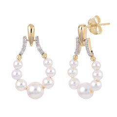Parkplace Pearls 14KT Yellow Gold Freshwater Pearl Earring 921521/FWAA
