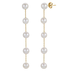 Parkplace Pearls 14KT Yellow Gold Freshwater Pearl Earring 921623/FWAA