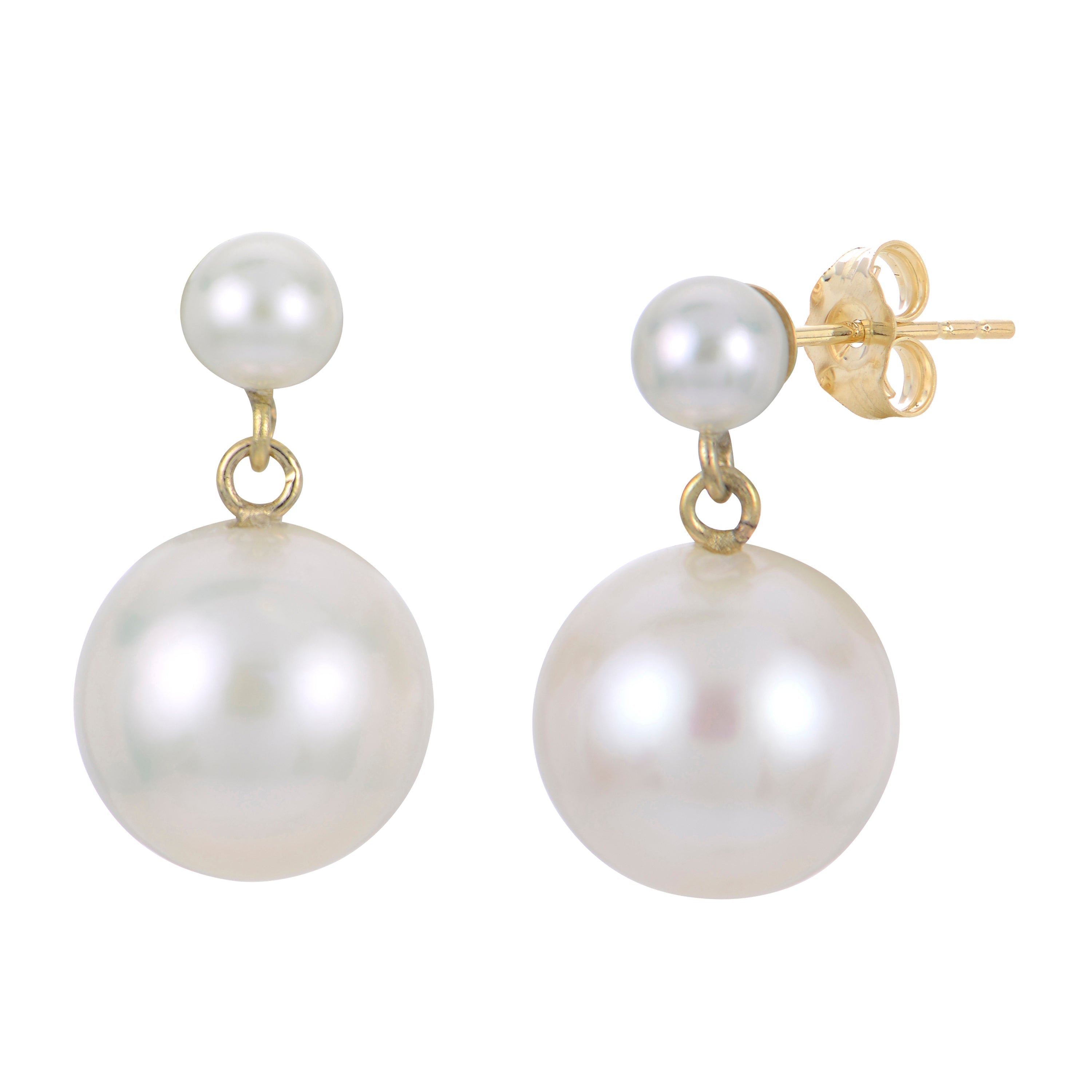 Parkplace Pearls 14KT Yellow Gold Freshwater Pearl Earring 921625/FWAA