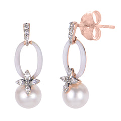 Parkplace Pearls 14KT Yellow Gold Freshwater Pearl Earring 921967/RG-AA