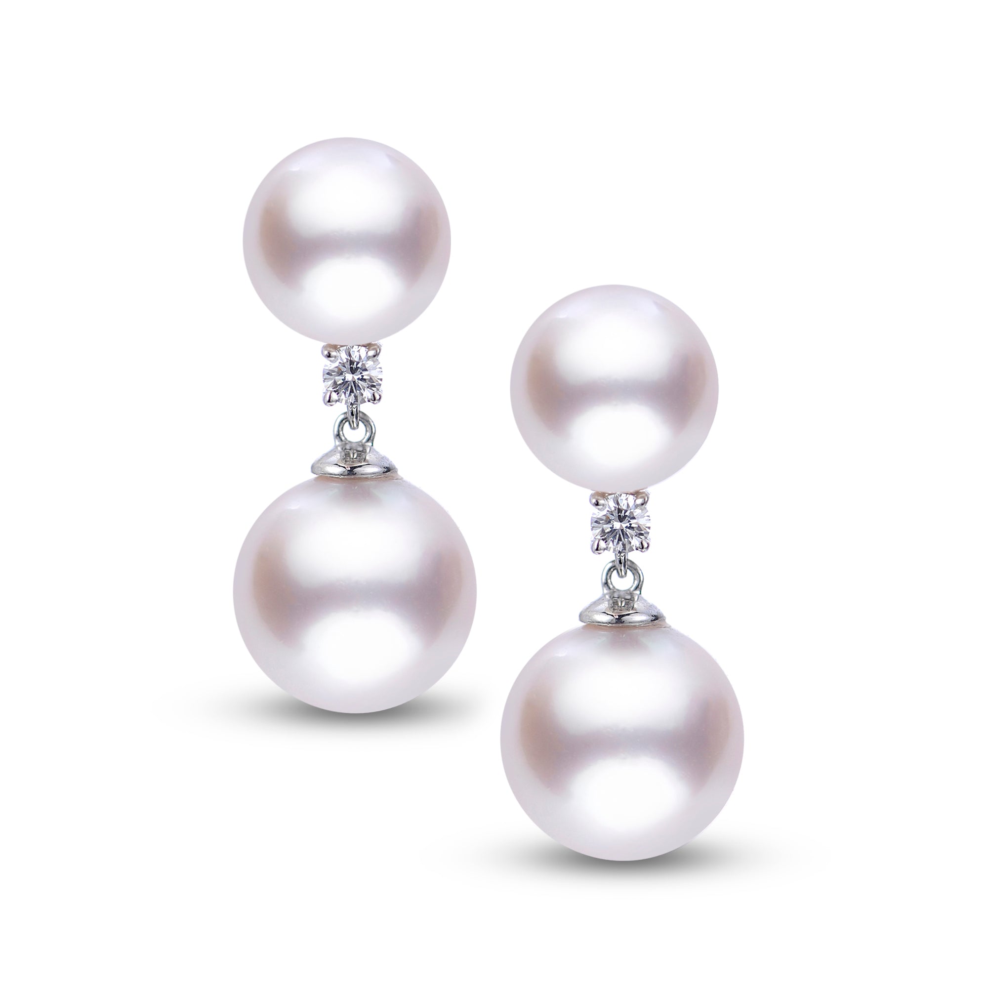 Parkplace Pearls 14KT Yellow Gold Akoya Pearl Earring 922180/a